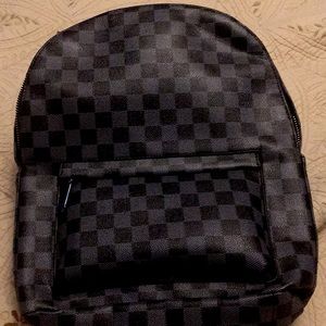 Daisy Rose Checkered Backpack